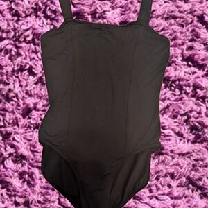 Capezio Black Basic Dance Leotard XLC